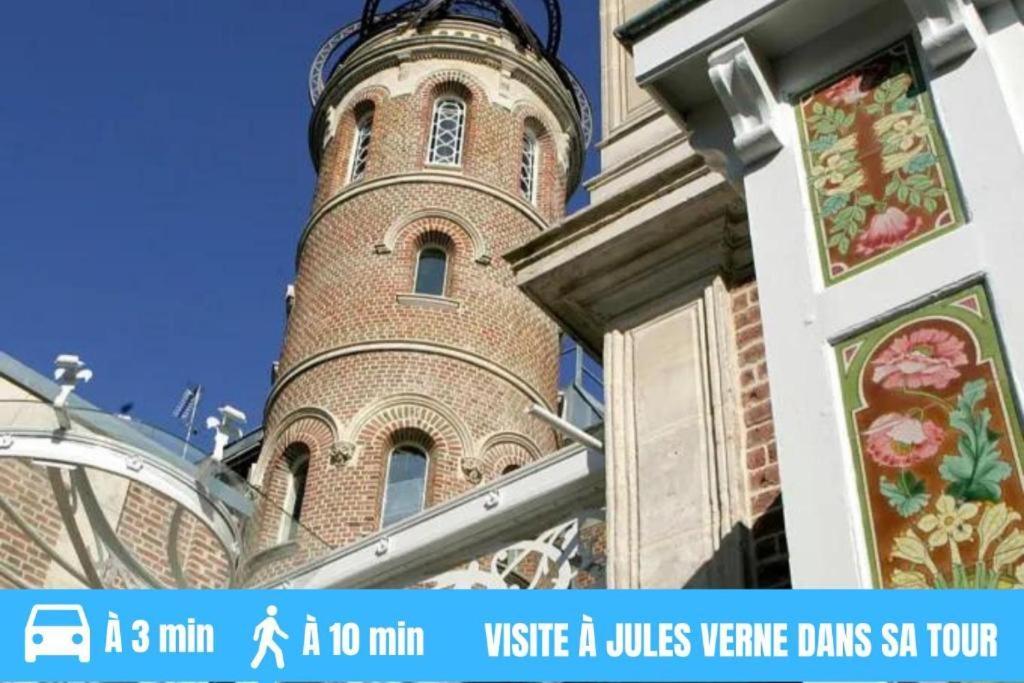 Grand T2 Gare Amiens Tout Confort 2Pers Wifi Extérieur photo
